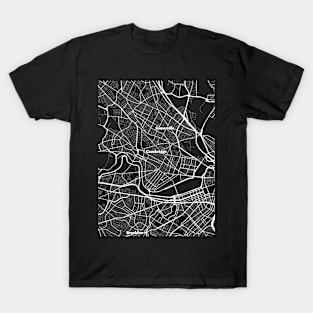 Cambridge Massachusetts Map | Map Of Cambridge Massachusetts | Cambridge Map T-Shirt